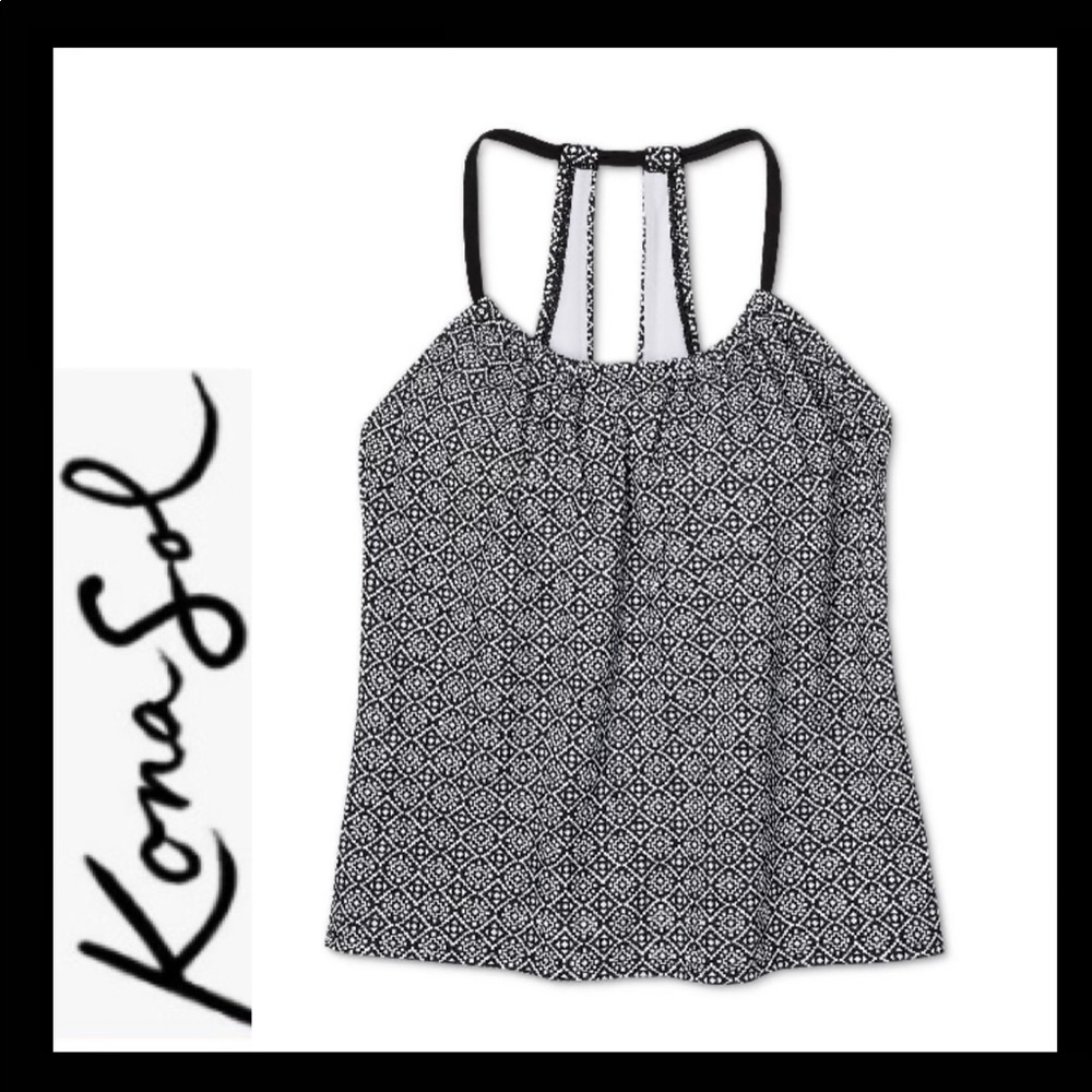 Kona Sol Racerback Tankini Top